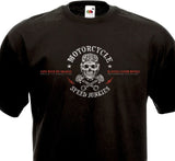 T-shirt MOTORCYCLE SPEED JUNKIES recto